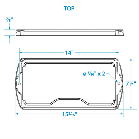 Seachoice Premium Durable Battery Tray, Fits Group 31 Batteries - 21971 - official Seachoice product image 6