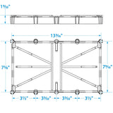 Seachoice Battery Tray with Stainless Steel Buckle, Group 29/31 - 22013 - official Seachoice product image 4