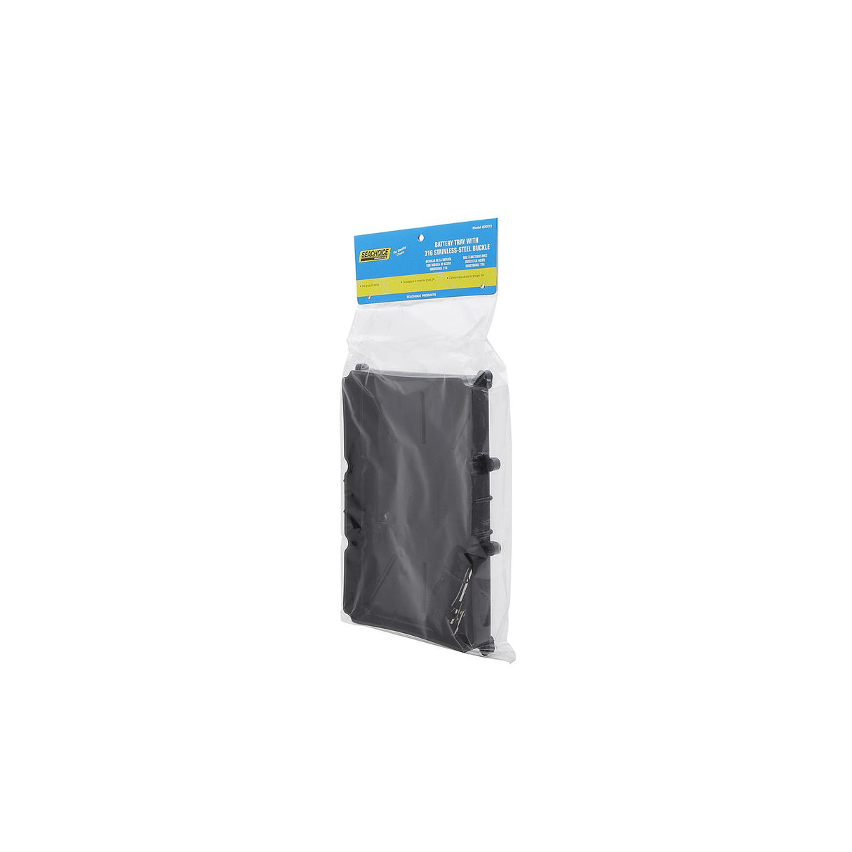 Seachoice Battery Tray with 316 Stainless Steel Buckle, 24 Series - 22033