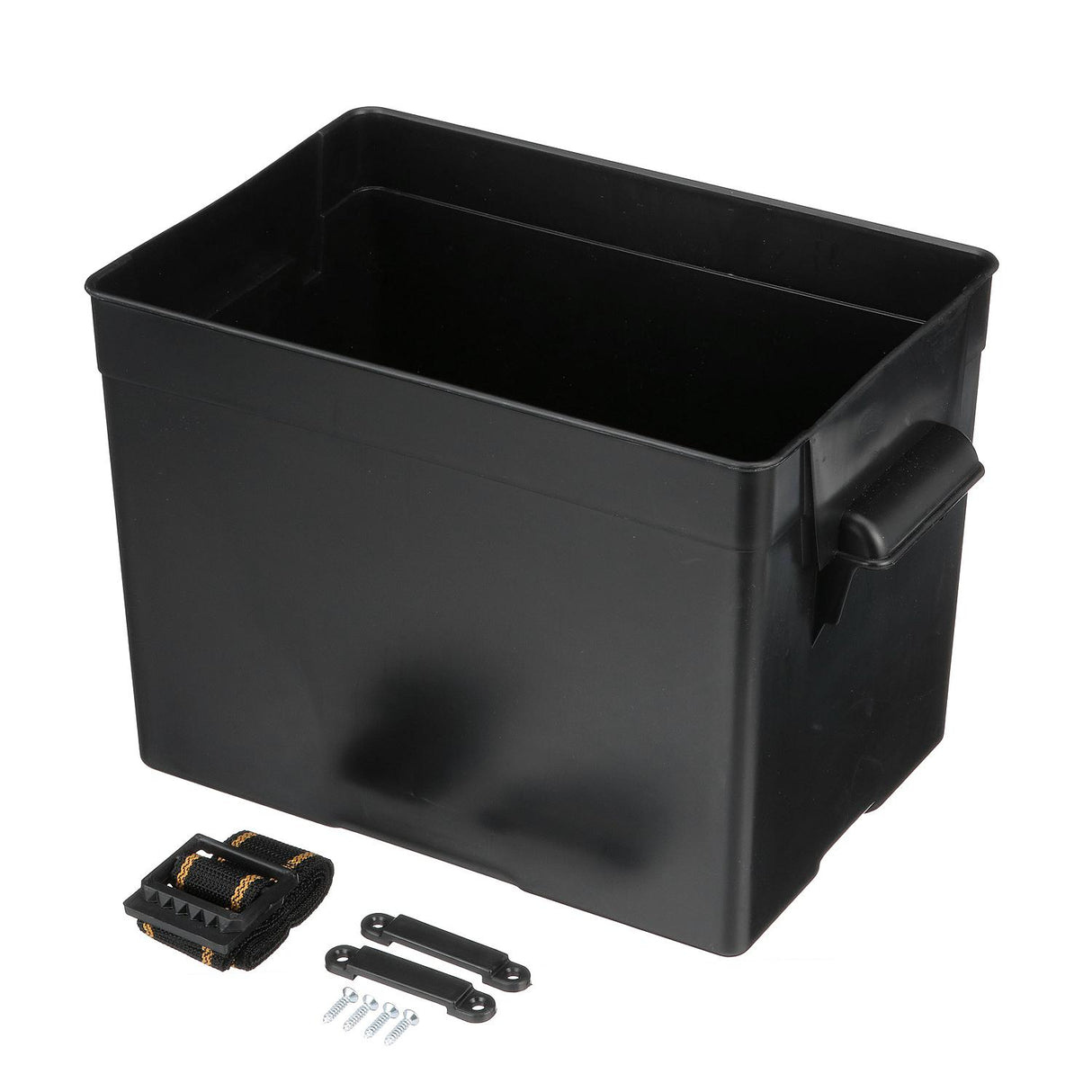 Seachoice USCG-Approved Marine Group 24 Series Standard Battery Box with Strap & Mounting Kit - 22060