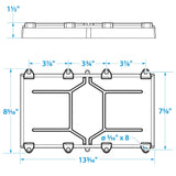 Seachoice Battery Tray, Group 29 - 50-22071 - official Seachoice product image 2