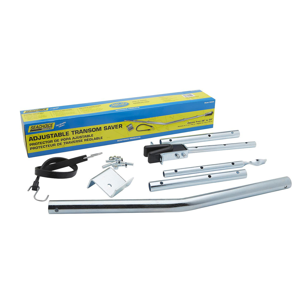 Seachoice Adjustable Transom Saver, Angled, 28-59 In. - 50-28004 - official Seachoice product image 5