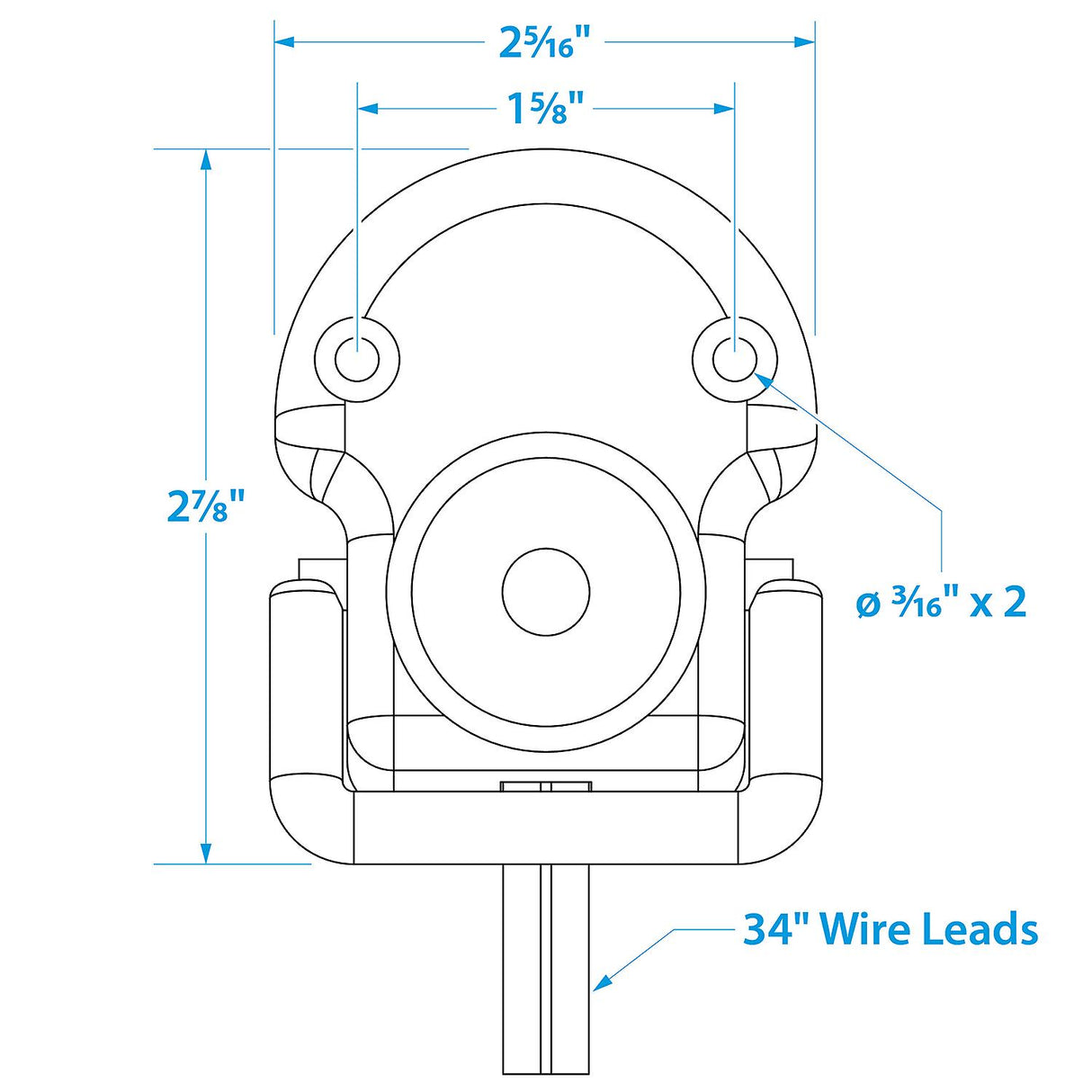 Seachoice Foot Control Switch For Manually Operated Trolling Motors, Rated Up to 50 Amps DC - 28101 - official Seachoice product image 5