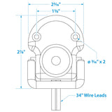 Seachoice Foot Control Switch For Manually Operated Trolling Motors, Rated Up to 50 Amps DC - 28101 - official Seachoice product image 5