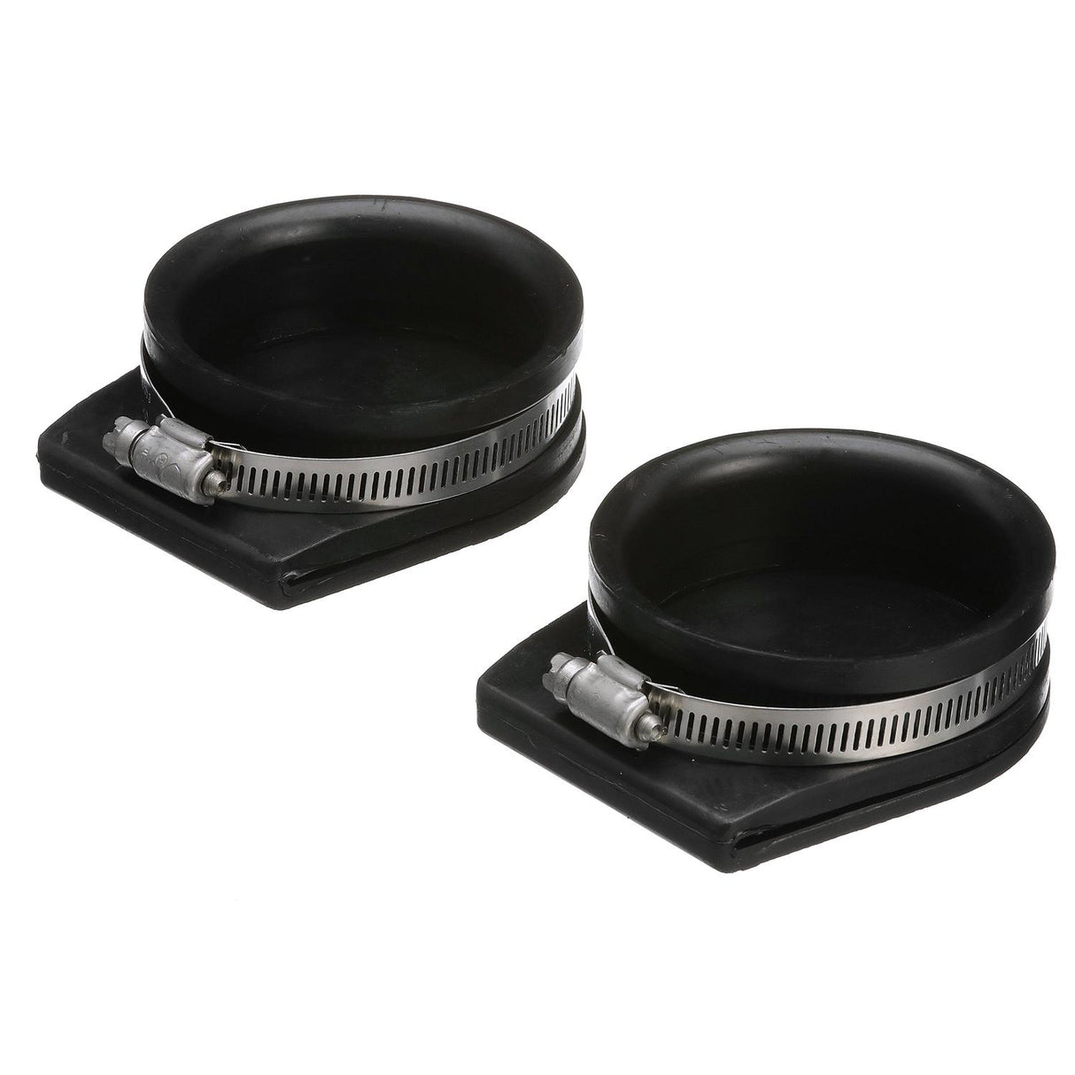 Seachoice Exhaust Guard Covers, Fits 3 in. OD Pipe, Black Rubber with Stainless Steel Hose Clamp - 28351 - official Seachoice product image 6