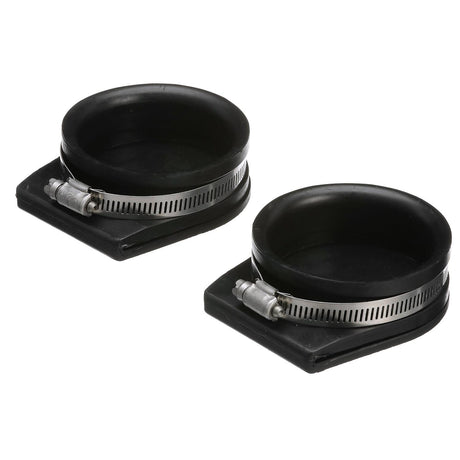 Seachoice Exhaust Guard Covers, Fits 3 in. OD Pipe, Black Rubber with Stainless Steel Hose Clamp - 28351 - official Seachoice product image 6