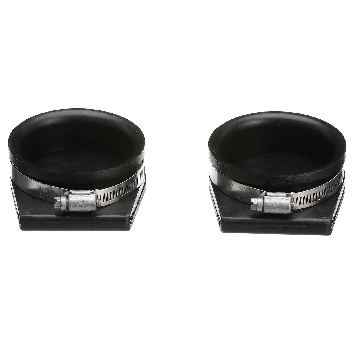 Seachoice Exhaust Guard Covers, Fits 3 in. OD Pipe, Black Rubber with Stainless Steel Hose Clamp - 28351 - official Seachoice product image 3