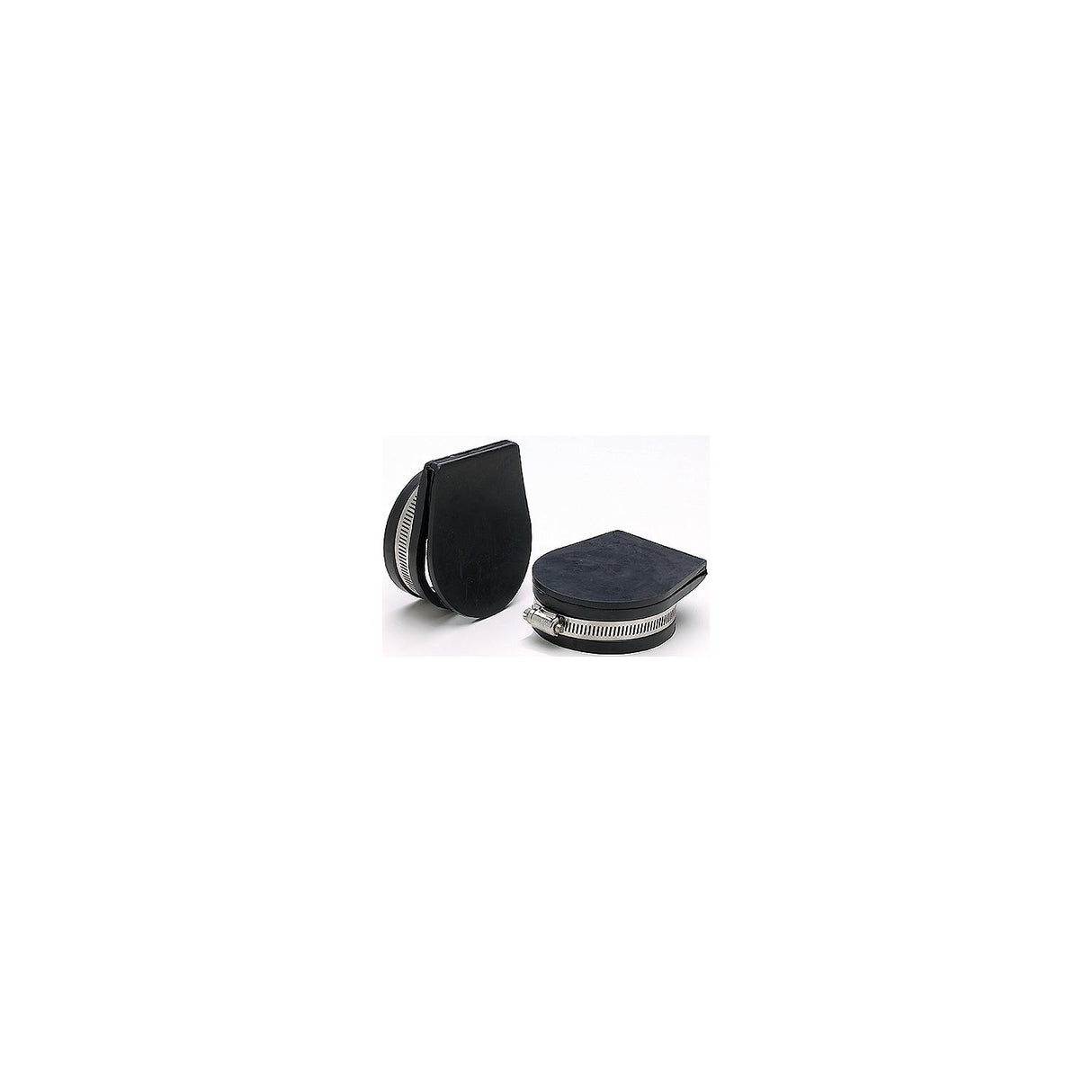 Seachoice Exhaust Guard Covers, Fits 4 in. OD Pipe, Black Rubber with Stainless Steel Hose Clamp - 28361 - official Seachoice product image 6