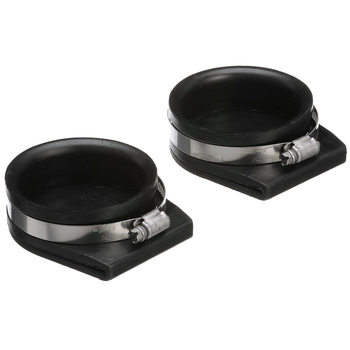 Seachoice Exhaust Guard Covers, Fits 3 in. OD Pipe, Black Rubber with Stainless Steel Hose Clamp - 28351 - official Seachoice product image 5