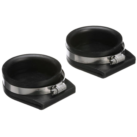 Seachoice Exhaust Guard Covers, Fits 3 in. OD Pipe, Black Rubber with Stainless Steel Hose Clamp - 28351 - official Seachoice product image 5