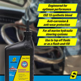 Seachoice 28423 Hydraulic Steering Fluid - Synthetic Blend, ISO 15, 1 Qt. - 28423 - official Seachoice product image 8