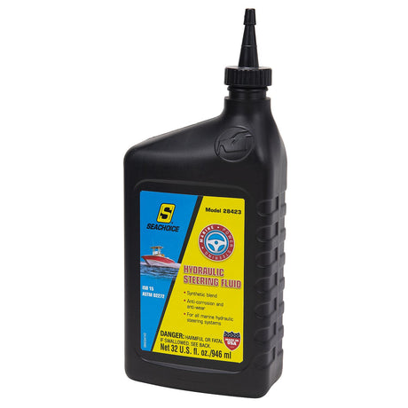 Seachoice 28423 Hydraulic Steering Fluid - Synthetic Blend, ISO 15, 1 Qt. - 28423 - official Seachoice product image 7
