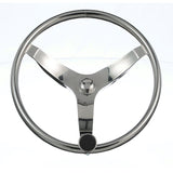 Seachoice 3 Spoke Sports Steering Wheel w/ Turning Knob, Fits 3/4-In. Tapered Shaft, 13.5-In. Diameter - 28481 - official Seachoice product image 2