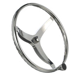 Seachoice 3 Spoke Sports Steering Wheel w/ Turning Knob, Fits 3/4 In. Tapered Shaft, 15.5 In. Diameter - 28531 - official Seachoice product image 4