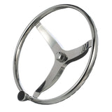 Seachoice 3 Spoke Sports Steering Wheel w/ Turning Knob, Fits 3/4 In. Tapered Shaft, 15.5 In. Diameter - 28531 - official Seachoice product image 3