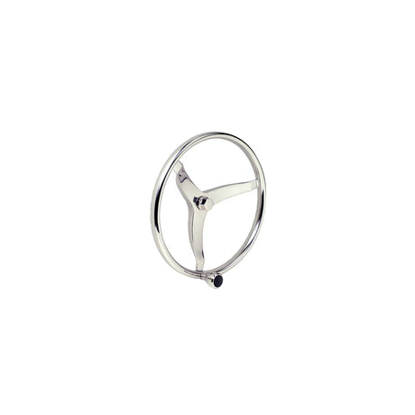 Seachoice 3 Spoke Sports Steering Wheel w/ Turning Knob, Fits 3/4-In. Tapered Shaft, 13.5-In. Diameter - 28481 - official Seachoice product image 6