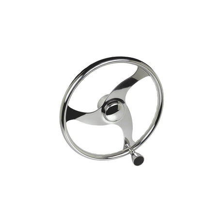 Seachoice 28611 13-1/2 In. Stainless Steel Steering Wheel w/ Knob - 28611 - official Seachoice product image 7