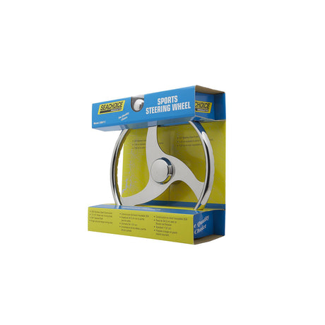 Seachoice 28611 13-1/2 In. Stainless Steel Steering Wheel w/ Knob - 28611 - official Seachoice product image 5