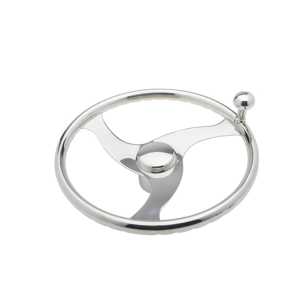 Seachoice 28611 13-1/2 In. Stainless Steel Steering Wheel w/ Knob - 28611 - official Seachoice product image 4