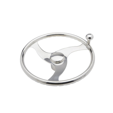 Seachoice 28611 13-1/2 In. Stainless Steel Steering Wheel w/ Knob - 28611 - official Seachoice product image 4