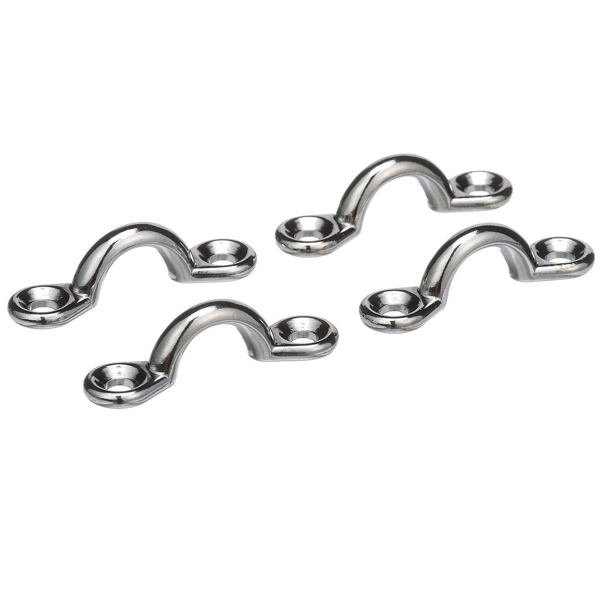 Seachoice Multi-Purpose Chrome-Plated Zinc 3/8 in. Eye Straps, Set of 4 - 28831 - official Seachoice product image 5