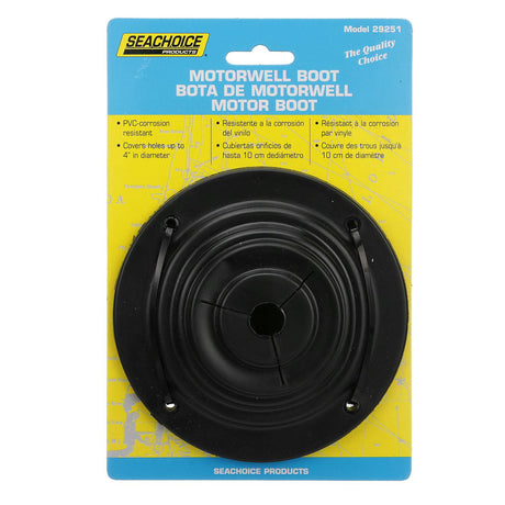Seachoice Motorwell Boot, Organize and Protect Wires Or Fuel Lines, Covers Up to 4 in. Hole - 29251 - official Seachoice product image 4