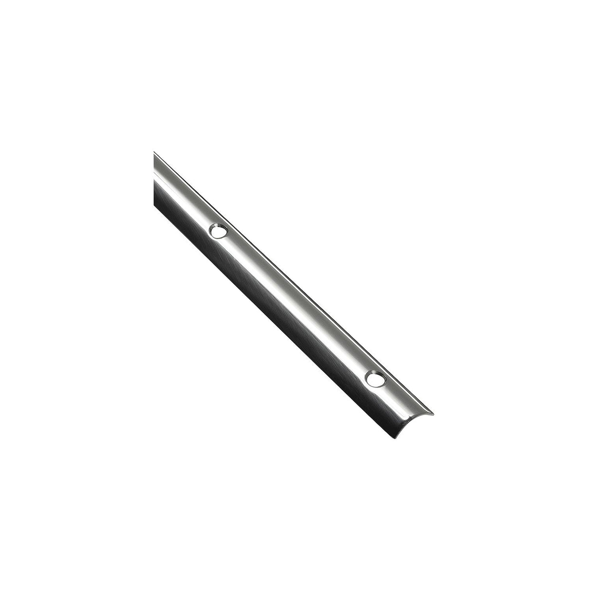 Seachoice 29401 Stainless Steel Hollow Back Rub Rail, 3/4" W x 12' L, .062 Ga. - 29401