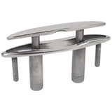 Seachoice 30042 316 Cast Stainless Steel Pull Up Cleat w/ Studs, Flush Mount, 5" long - 54022 - image 4
