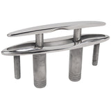 Seachoice 30052 316 Cast Stainless Steel Pull Up Cleat w/ Studs, Flush Mount, 6" long - 54023 - image 5