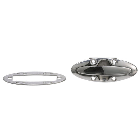 Seachoice 316 Cast Stainless Steel Pull Up Cleat, Flush Mount, 4-1/2 in. Long - 50-30061 - official Seachoice product image 7