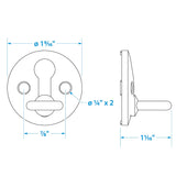 Seachoice Boat Fender Lock, Stainless Steel, Pack of 2 - SC50-30121 - official Seachoice product image 5