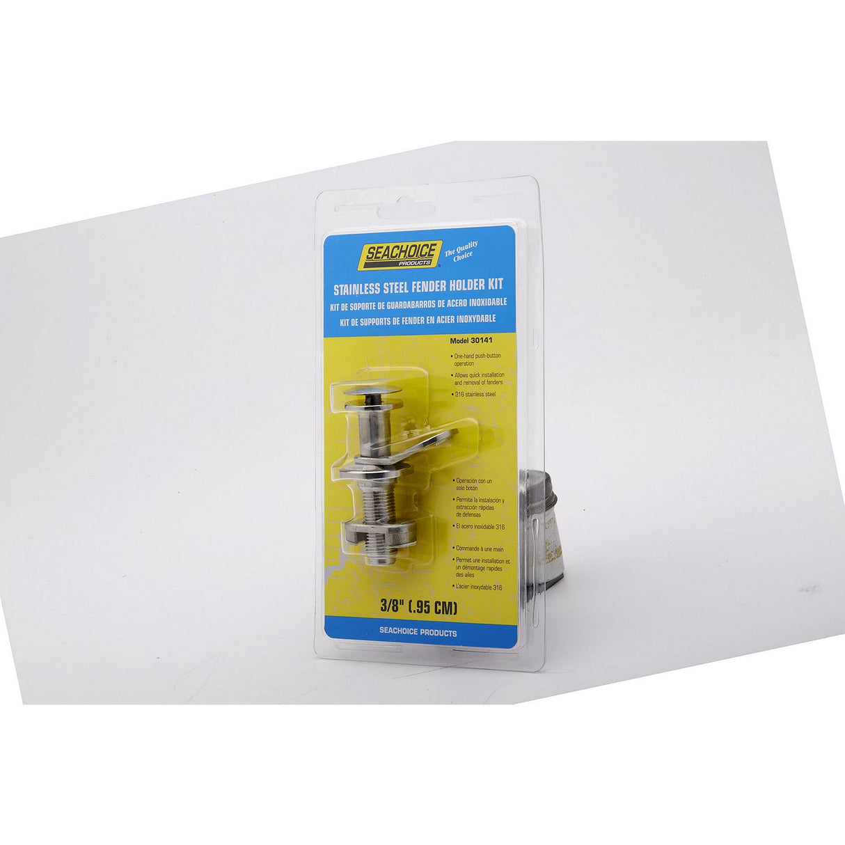 Seachoice 30141 Boat Fender Holder, Stainless Steel, 3/8 In. Eye - 30141 - official Seachoice product image 3