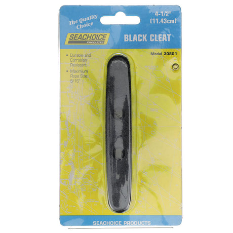 Seachoice Black Plastic Cleat, 4-1/2 in. Long, 5/16 in. Max Rope Size - 30801 - official Seachoice product image 3