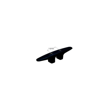 Seachoice Plastic Open Base 6 In. Boat Dock and Anchor Line Cleat w/ Black Finish - 30821 - official Seachoice product image 7