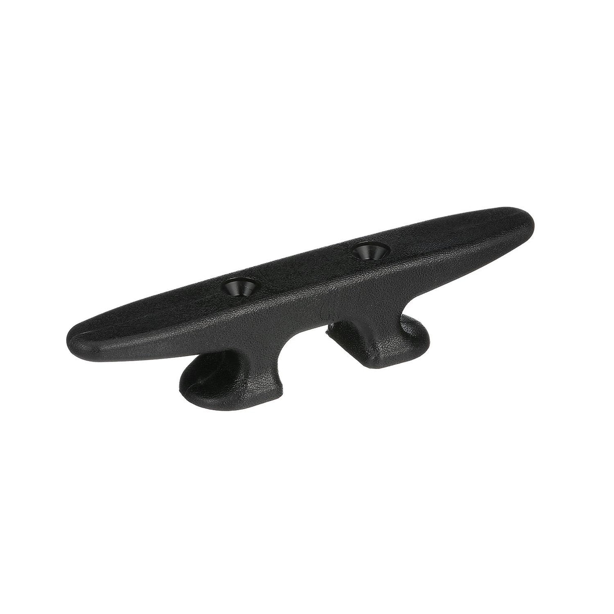 Seachoice Plastic Open Base 8 In. Boat Dock and Anchor Line Cleat, Black Finish - 30841
