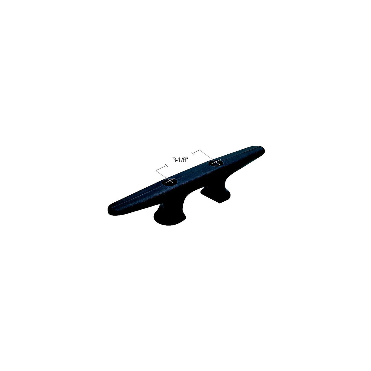 Seachoice Black Plastic Cleat, 10 in. Long, 1 in. Max Rope Size - 30861 - official Seachoice product image 9