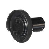 Seachoice Deck Mount Gas Fill Plate w/ Plastic Cap, Chrome-Plated Zinc, Includes Ground Screw and Cap Tether Strap - SC50-32011 - official Seachoice product image 6