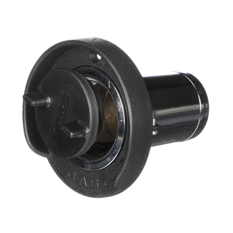 Seachoice Deck Mount Gas Fill Plate w/ Plastic Cap, Chrome-Plated Zinc, Includes Ground Screw and Cap Tether Strap - SC50-32011 - official Seachoice product image 7
