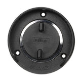 Seachoice Deck Mount Gas Fill Plate w/ Plastic Cap, Chrome-Plated Zinc, Includes Ground Screw and Cap Tether Strap - SC50-32011 - official Seachoice product image 4