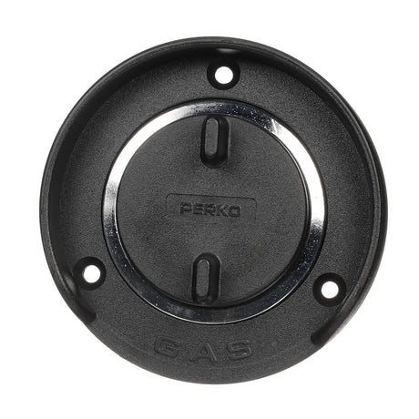 Seachoice Deck Mount Gas Fill Plate w/ Plastic Cap, Chrome-Plated Zinc, Includes Ground Screw and Cap Tether Strap - SC50-32011 - official Seachoice product image 4