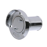 Seachoice Deck Mount Gas Fill Plate w/ Cap, Chrome-Plated Zinc, Includes Rubber Gasket and Beaded Chain Cap Tether - 32041 - official Seachoice product image 8