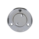 Seachoice Deck Mount Gas Fill Plate w/ Cap, Chrome-Plated Zinc, Includes Rubber Gasket and Beaded Chain Cap Tether - 32041 - official Seachoice product image 7