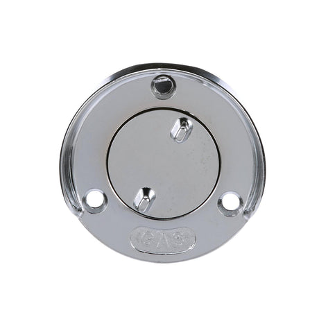 Seachoice Deck Mount Gas Fill Plate w/ Cap, Chrome-Plated Zinc, Includes Rubber Gasket and Beaded Chain Cap Tether - 32041 - official Seachoice product image 7