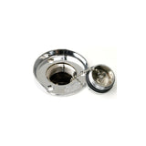 Seachoice Deck Mount Gas Fill Plate w/ Cap, Chrome-Plated Zinc, Includes Rubber Gasket and Beaded Chain Cap Tether - 32041 - official Seachoice product image 9