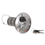 Seachoice 32051 Deck Mount Gas Fill Plate w/ Locking Cap, Cast 316 Stainless Steel, Includes 2 Keys - 32051 - official Seachoice product image 8
