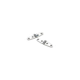 Seachoice Marine-Grade Strap Hinges, Polished 316 Stainless Steel, 4 in. X 1 in., Pack of 2 - SC50-33801 - official Seachoice product image 7