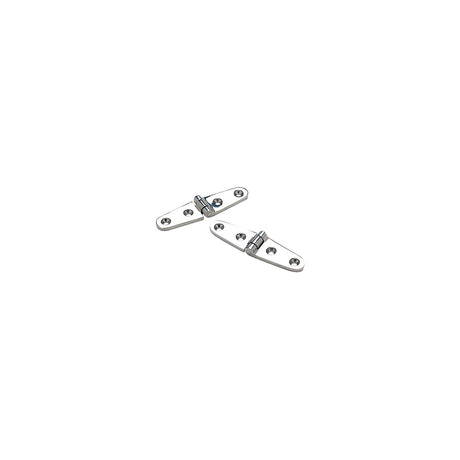 Seachoice Marine-Grade Strap Hinges, Polished 316 Stainless Steel, 4 in. X 1 in., Pack of 2 - SC50-33801 - official Seachoice product image 7