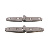 Seachoice Marine-Grade Strap Hinges, Polished 316 Stainless Steel, 4 in. X 1 in., Pack of 2 - SC50-33801 - official Seachoice product image 2
