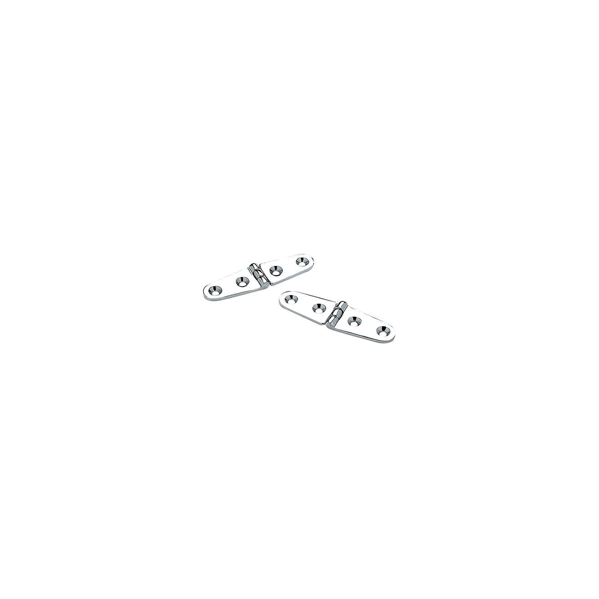 Seachoice Chrome Plated Brass Strap Hinges (1 Pair Per Pack) - SC50-33821