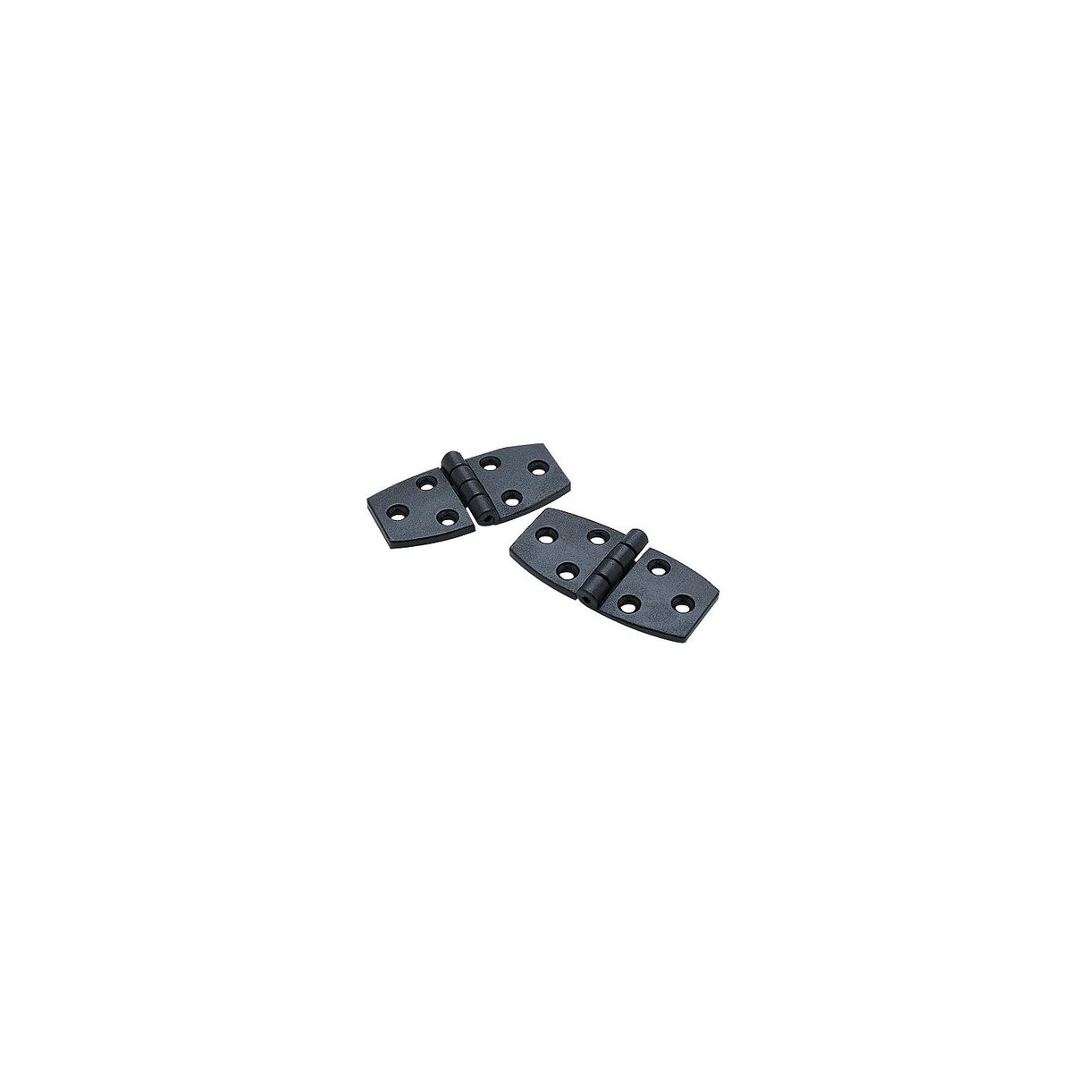 Seachoice 34141 Door Hinge, 2-3/4" x 1-3/8", Black Nylon , Pair - SC50-34141